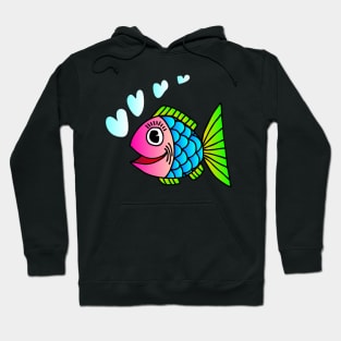 Happy Little Fish Hoodie